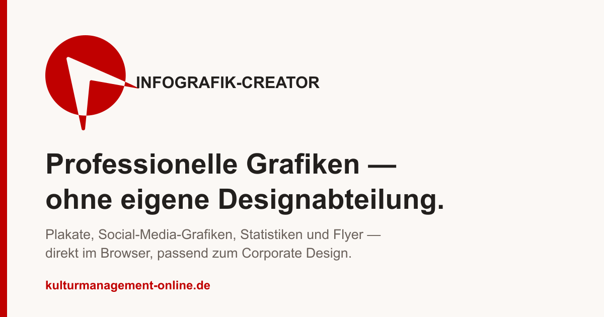 Vorschaubild mit Schriftzug InfoGrafik-Creator